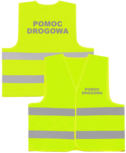 POMOC DROGOWA kamizelka odblaskowa