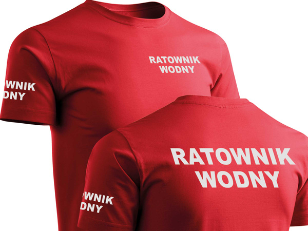 RATOWNIK WODNY koszulka z nadrukiem