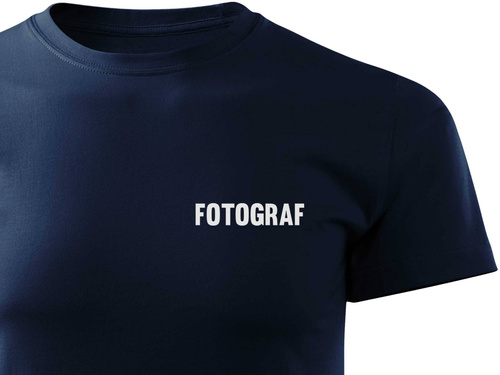 FOTOGRAF koszulka z nadrukiem