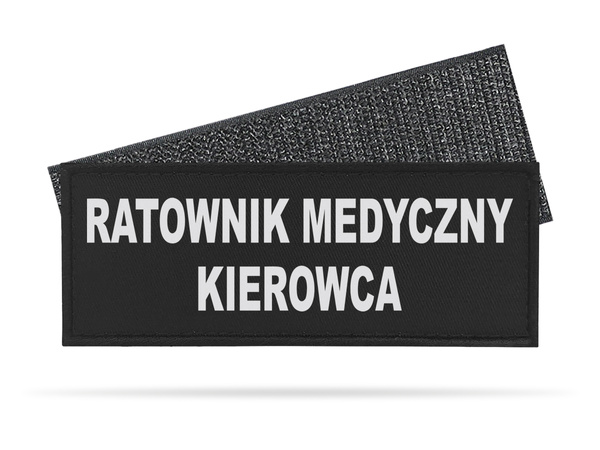 RATOWNIK MEDYCZNY KIEROWCA naszywka odblaskowa