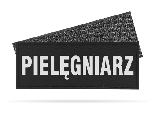 PIELĘGNIARZ naszywka odblaskowa