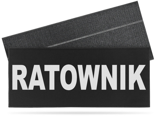 RATOWNIK naszywka odblaskowa