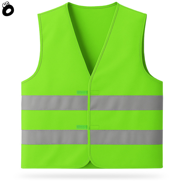 Kamizelka odblaskowa zielona
