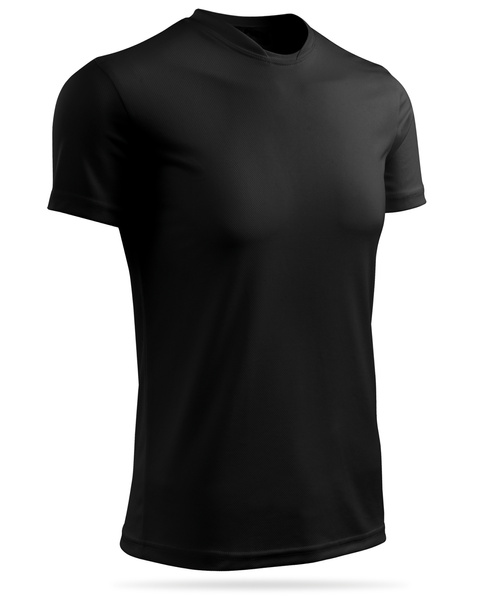Termoaktywna koszulka szybkoschnąca męska - kolor czarny