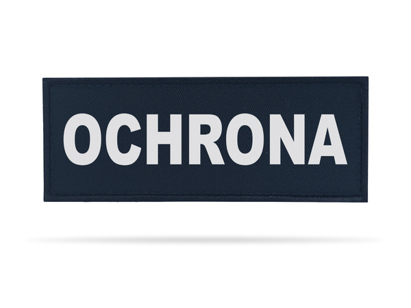 OCHRONA naszywka odblaskowa 