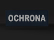 OCHRONA naszywka odblaskowa 