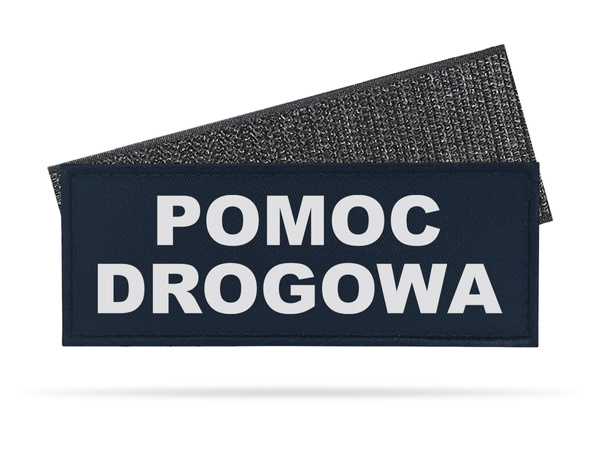 POMOC DROGOWA emblemat odblaskowy