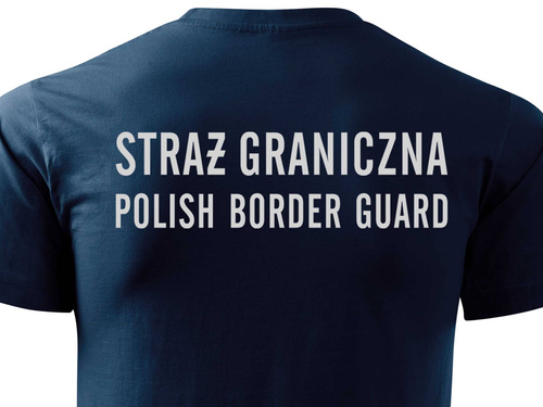 STRAŻ GRANICZNA koszulka z nadrukiem