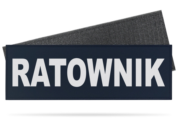 RATOWNIK emblemat odblaskowy