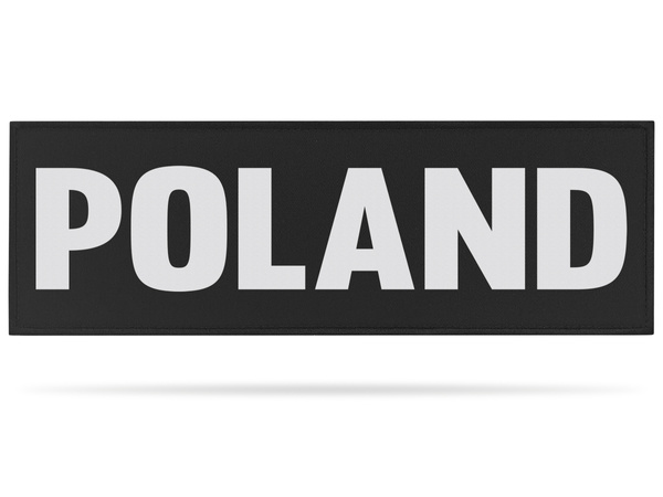 POLAND naszywka odblaskowa