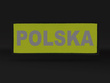 POLSKA naszywka odblaskowa