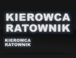 KIEROWCA RATOWNIK zestaw naszywek odblaskowych