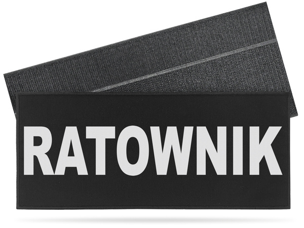 RATOWNIK naszywka odblaskowa
