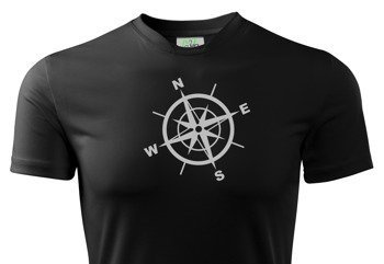 KOMPAS róża wiatrów koszulka 6