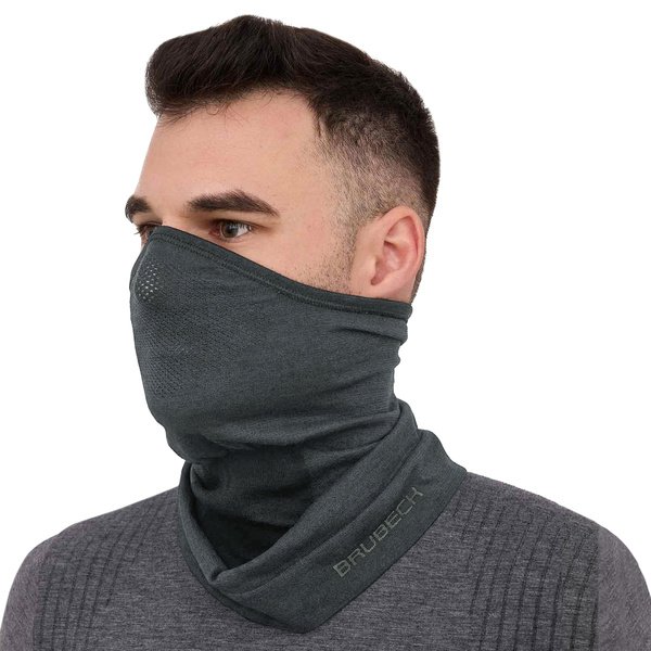 Półkominiarka termoaktywna BRUBECK unisex - szara