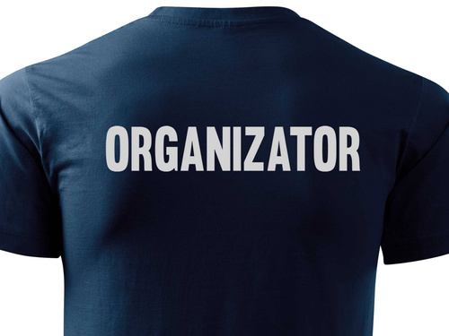ORGANIZATOR koszulka z nadrukiem