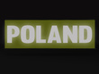 POLAND naszywka odblaskowa