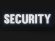 SECURITY emblemat odblaskowy