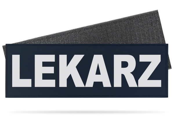 LEKARZ emblemat odblaskowy