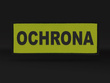OCHRONA naszywka odblaskowa