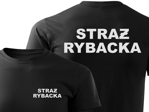 STRAŻ RYBACKA koszulka z nadrukiem