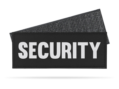 SECURITY naszywka odblaskowa