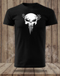 Czarna koszulka T-shirt nadruk PUNISHER