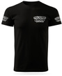 Koszulka T-shirt z własnym nadrukiem - czarna
