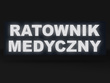 RATOWNIK MEDYCZNY emblemat odblaskowy