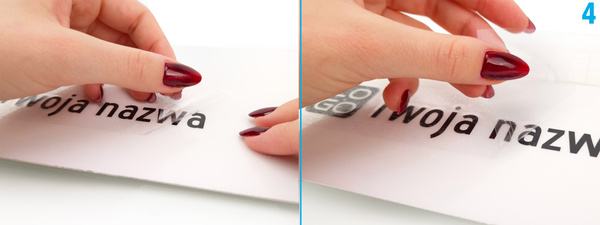 Naklejka z logiem FACEBOOK i Twoją nazwą social mediów