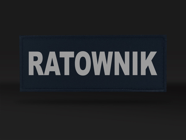 RATOWNIK emblemat odblaskowy