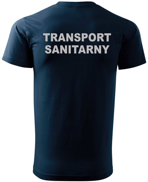 TRANSPORT SANITARNY koszulka z nadrukiem