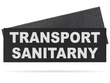 TRANSPORT SANITARNY naszywka odblaskowa