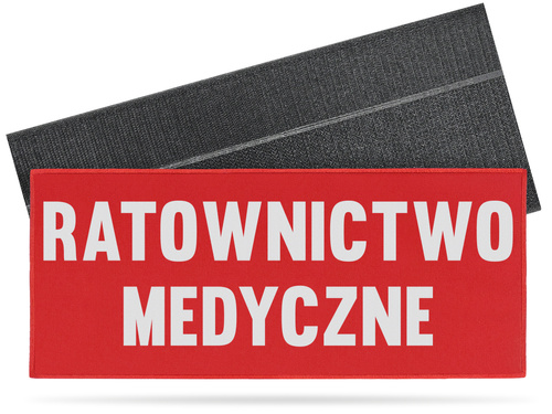 RATOWNICTWO MEDYCZNE naszywka odblaskowa
