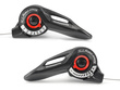 Komplet manetek SHIMANO 3x7 rz. SL-TZ500