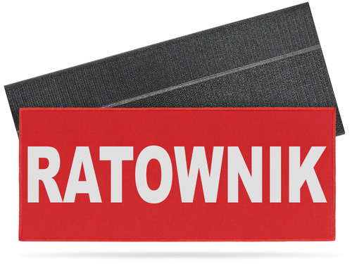 RATOWNIK naszywka odblaskowa