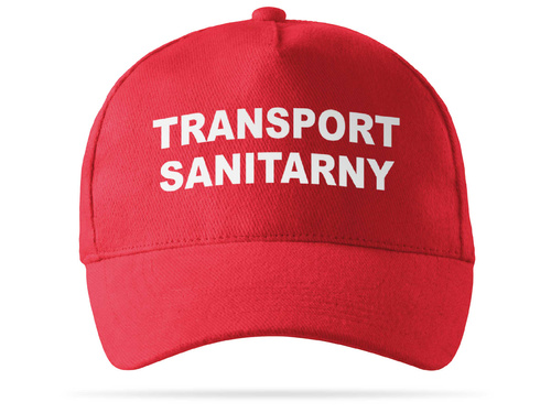 TRANSPORT SANITARNY czapka z daszkiem