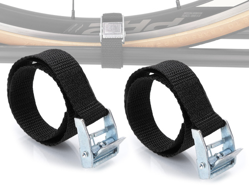 Pasek z klamrą szybkomocującą do koła rowerowego - 2 szt.