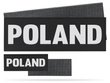 POLAND zestaw naszywek odblaskowych
