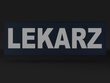 LEKARZ emblemat odblaskowy