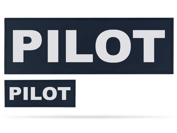 PILOT zestaw naszywek odblaskowych