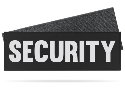SECURITY naszywka odblaskowa