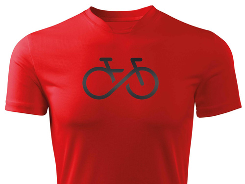 Koszulka termoaktywna z nadrukiem ROWER FOREVER