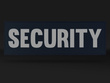SECURITY emblemat odblaskowy