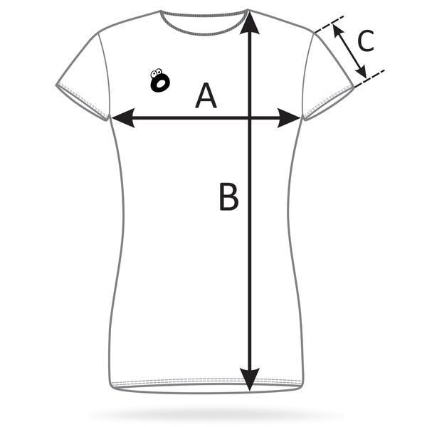 Zestaw 3 sztuk damskich koszulek bawełnianych T-shirt - kolor granatowy