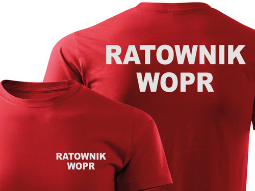 RATOWNIK WOPR koszulka z nadrukiem