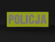 POLICJA naszywka odblaskowa