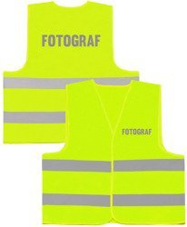 FOTOGRAF kamizelka odblaskowa