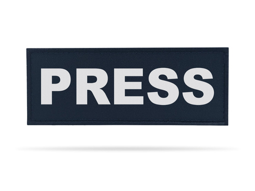 PRESS naszywka odblaskowa 