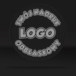 Naszywka odblaskowa z własnym napisem lub logo